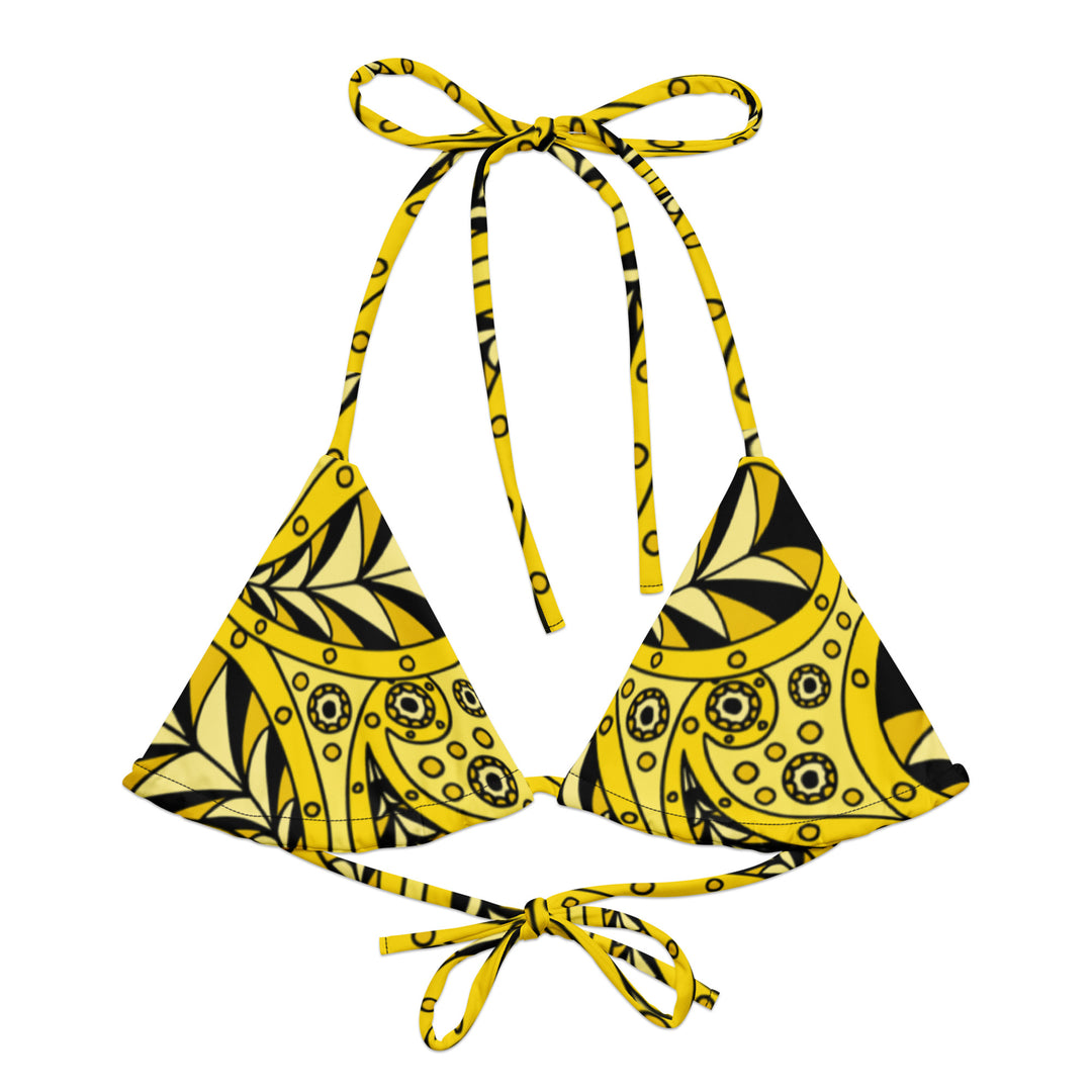 Golden Dream String Bikini Top