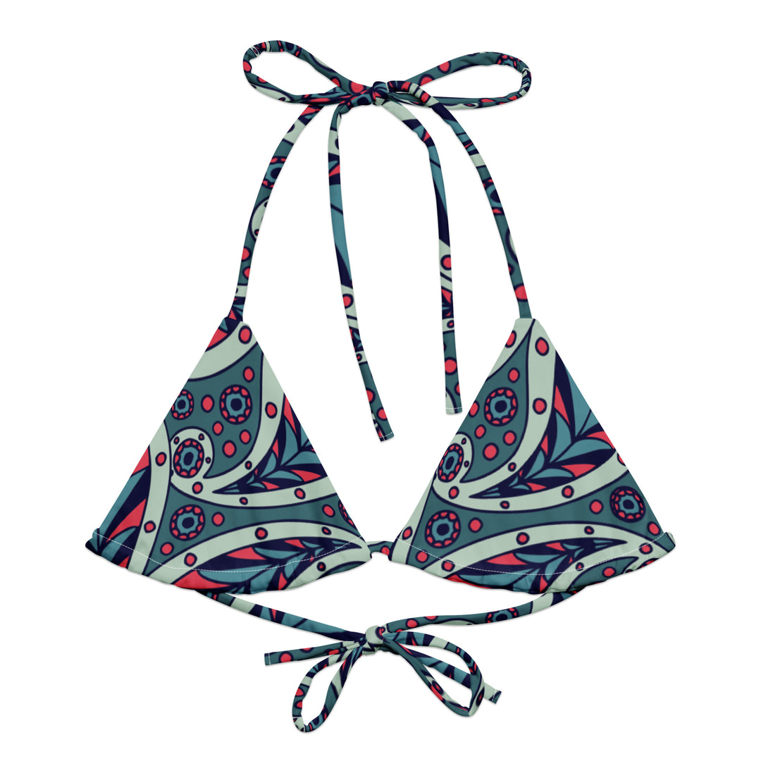 Paisley Conch String Bikini Top