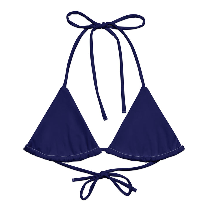 Navy Blue Bikini Top