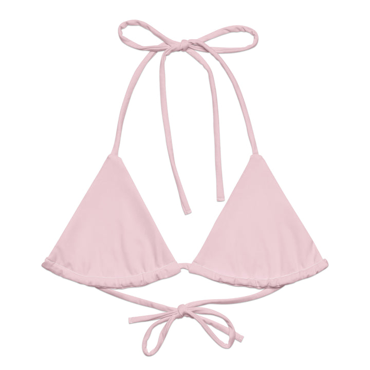 Pink Triangle Bikini Top