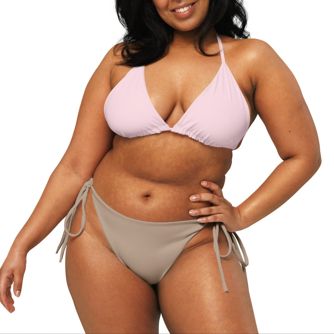 Plus Size Pink Bikini Top