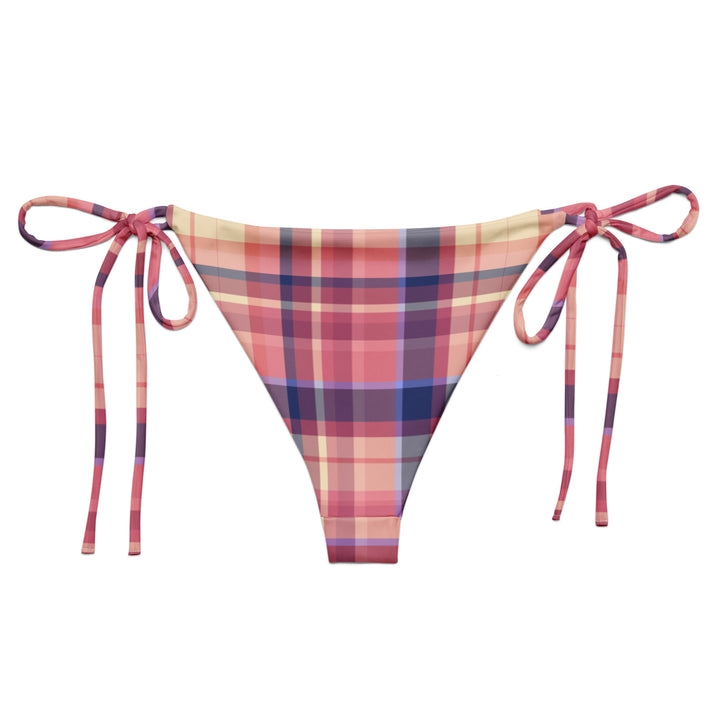 BOHIQ Lilac Dreams Plaid Bikini Bottom