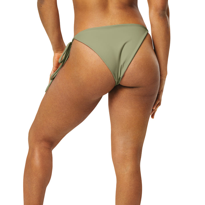 Olive Green String Bikini Bottom