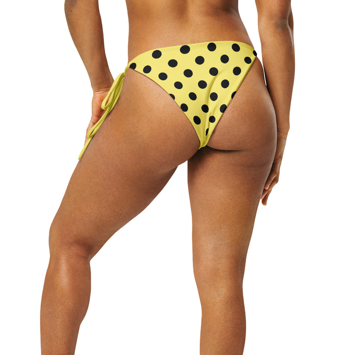 Yellow Polka Bikini Bottom