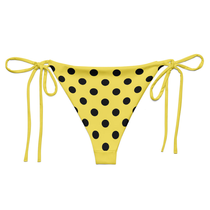 Yellow Polka Bikini Bottom