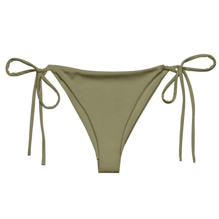 Olive Green String Bikini Bottom