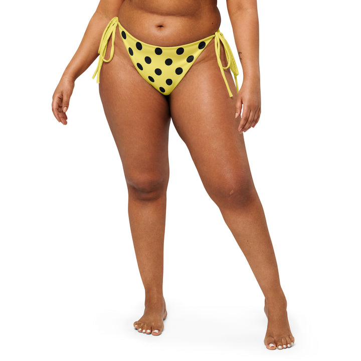 Plus Size Yellow Polka Bottom 