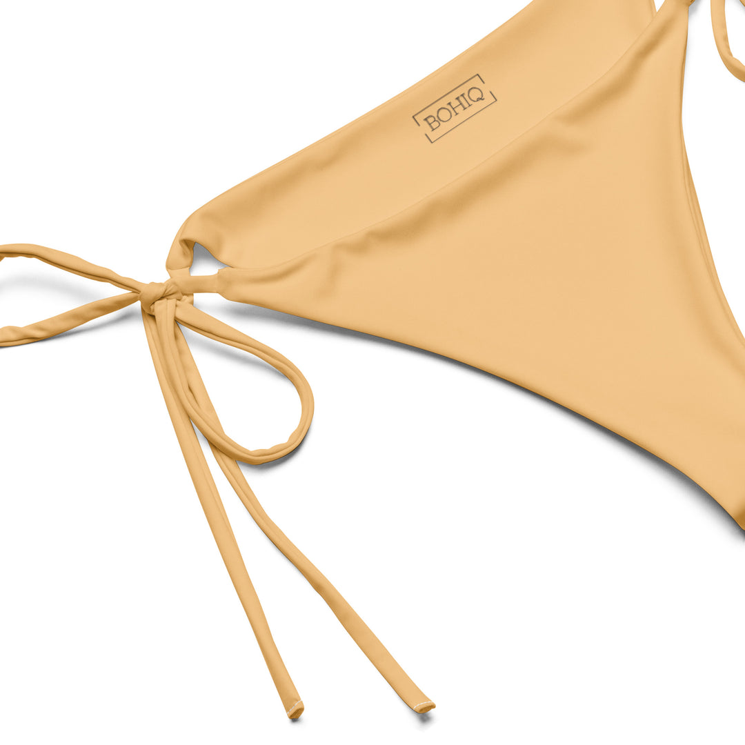 Yellow String Bikini Bottom