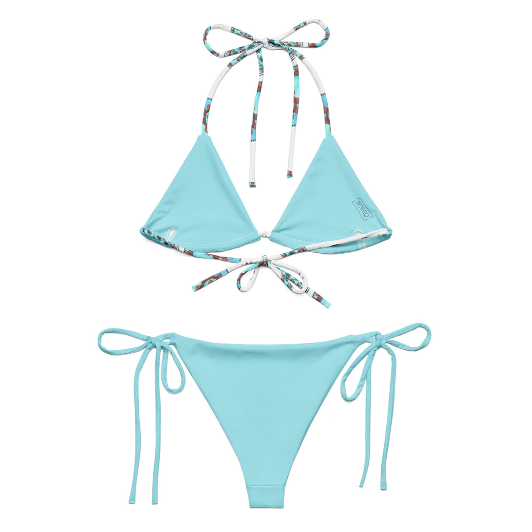 Blizzard Blue String Bikini