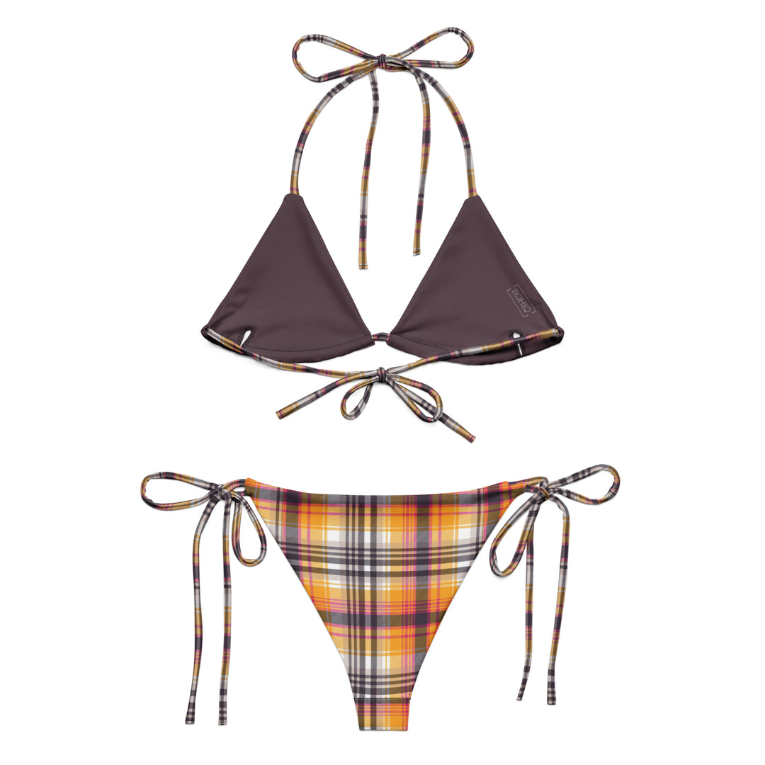 Contessa Plaid Bikini