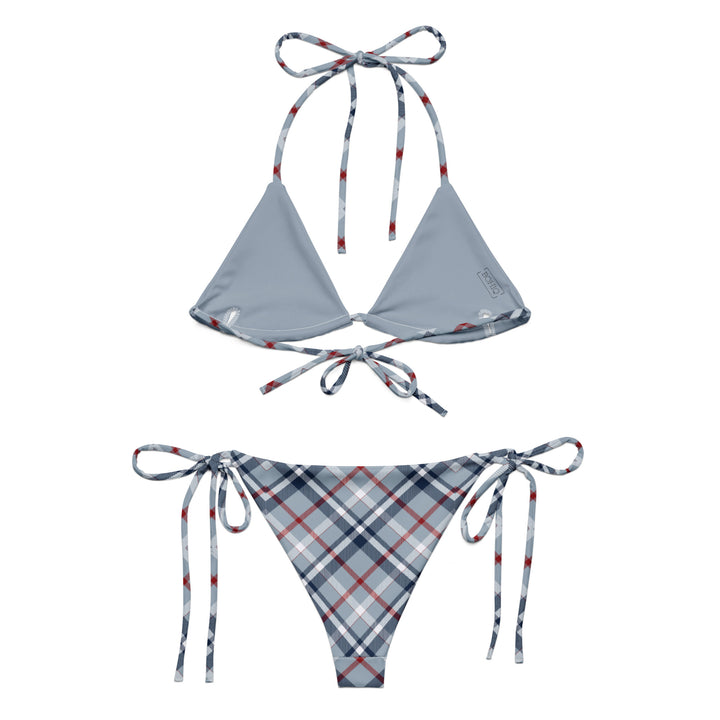 Seagull Gray Plaid Bikini 