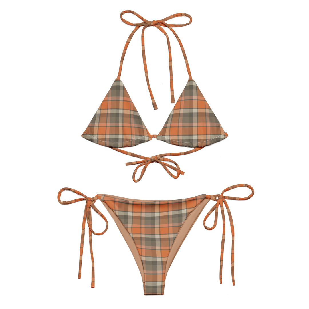 Antique St Croix Plaid Bikini - BOHIQ