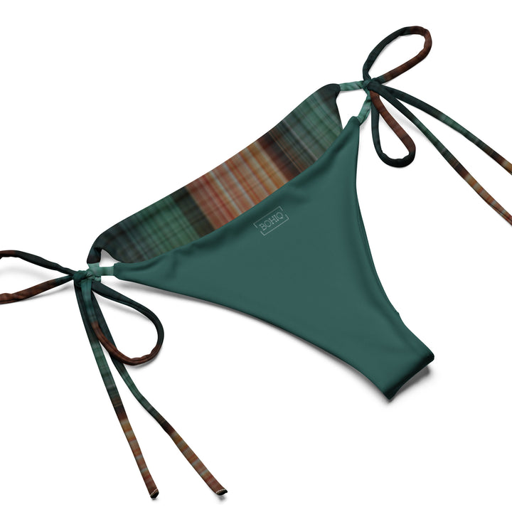 Spectra Plaid String Bikini