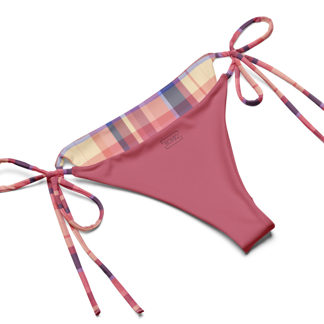 Lilac Dreams Plaid Bikini