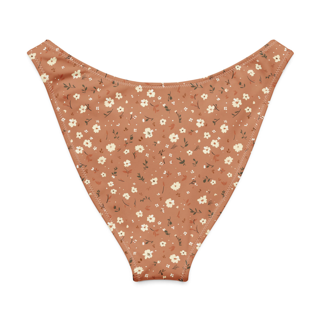 Burnt Orange High Leg Bottom