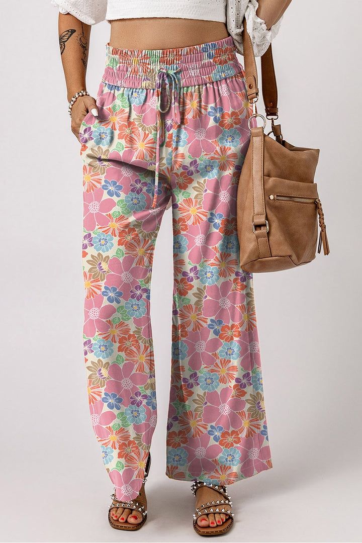 Flower Power Wide Leg Pants